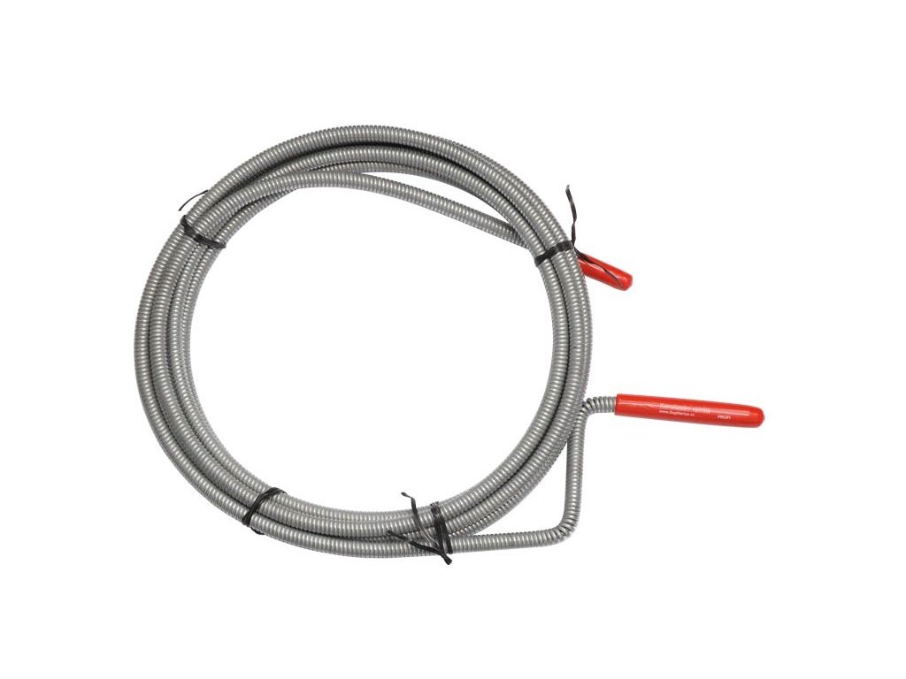 Drain cleaning springs
