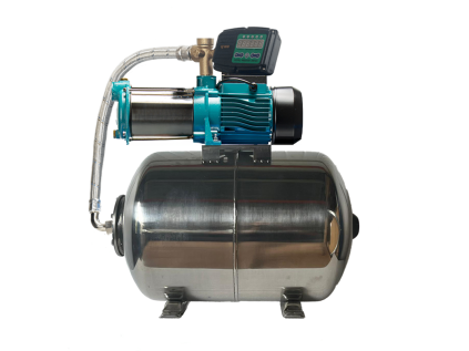 Domáca vodáreň IBO MHI 1300 INOX / 60L nerez - samonasávacie čerpadlo na vodu, nerezová tlaková nádoba