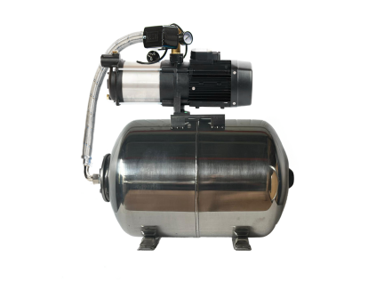 Home Water Pump System MH PRO 120/65 - 60L Stainless Steel, 1300W, 6000 l/h, Head 55m, AISI 304