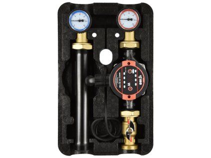Set: Obehové čerpadlo MAGI 2 25-60/180 s tepelnou izoláciou a uzatváracím ventilom, 230V, 3300 l/h, výtlak 6m