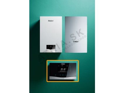 Kondenzačný kotol Vaillant VU 25CS/1-5 ecoTEC plus IoniDetect + VIH Q 75 B + sensoCOMFORT 720