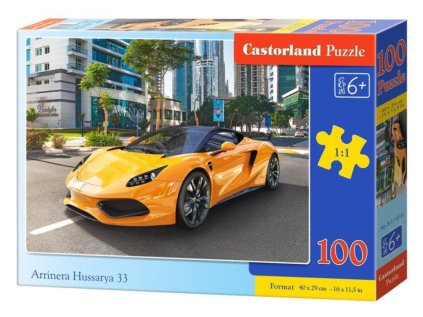 CASTORLAND Puzzle Arrinera Hussarya 33, 100 dílků