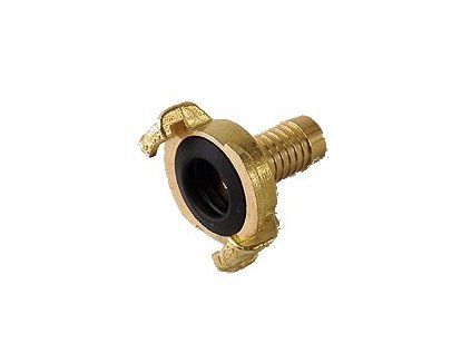 GEKA coupling 3/4" hose, brass bayonet quick coupling for water and irrigation