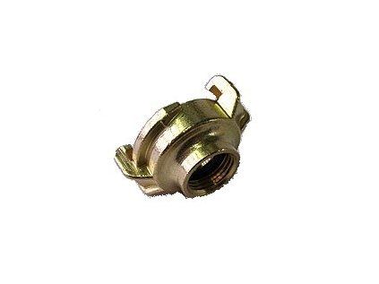 GEKA coupling 3/4" female thread, bayonet brass quick coupler for water and hoses