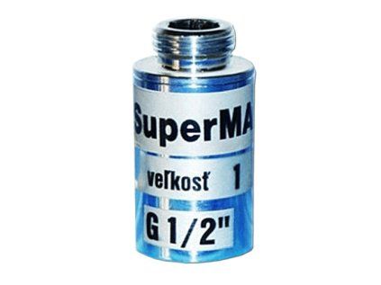 SuperMAG 1 Magnetic Water Softener, G1/2" Connection, Against Limescale, 10,000 Gauss