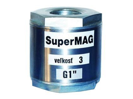 SuperMAG 3 Magnetic Water Softener, G1" Connection, Against Limescale, 10,000 Gauss