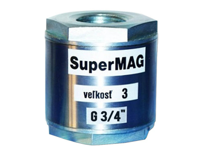 SuperMAG 3 Magnetic Water Softener, G3/4" Connection, Against Limescale, 10,000 Gauss