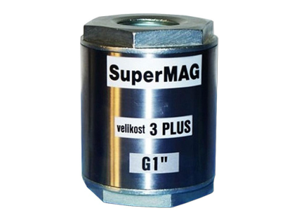 SuperMAG 3 PLUS Magnetic Water Softener, G1" Connection – Limescale Protection, 10,000 Gauss