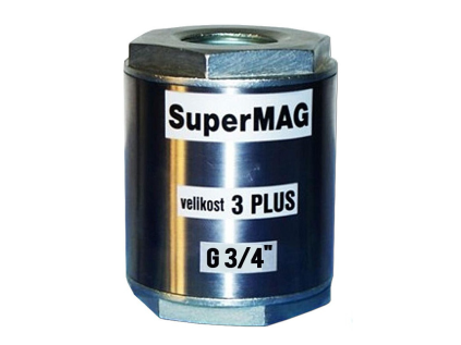 SuperMAG 3 PLUS Magnetic Water Softener, G3/4" Connection – Limescale Protection, 10,000 Gauss