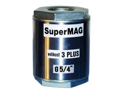 SuperMAG 3 PLUS Magnetic Water Softener, G5/4" Connection – Neodymium Magnet, 10,000 Gauss, Against Limescale