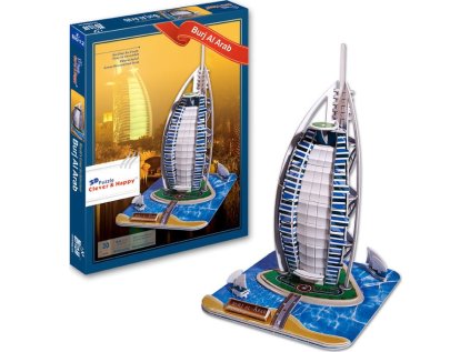 CLEVER&HAPPY 3D puzzle Burj Al Arab 30 dílků