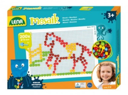 LENA Barevná kloboučková mozaika 200ks