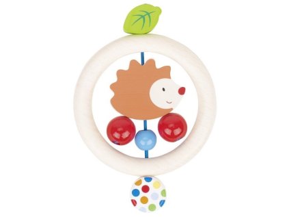 HEIMESS Chrastítko - pevný kroužek Ježek