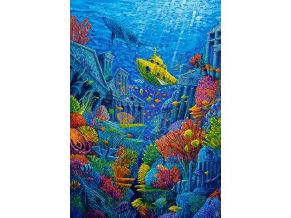 CASTORLAND Puzzle Art Collection: Atlantida 1500 dílků