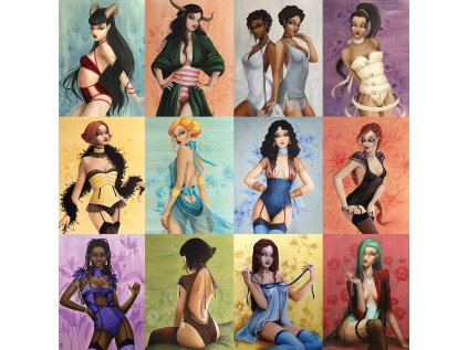 GRAFIKA Čtvercové puzzle Odhalená znamení 1000 dílků