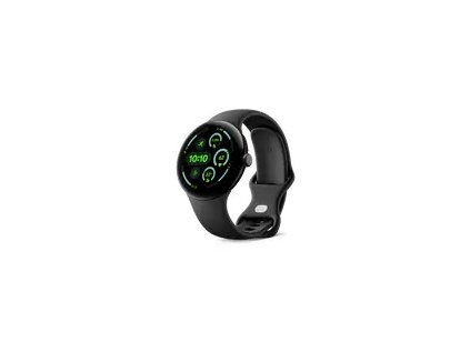 Google Pixel Watch 3 (45mm) WiFi čierna / Chytré hodinky / 1.77 "AMOLED / BT 5.3 / 5ATM / Wi-Fi / BT