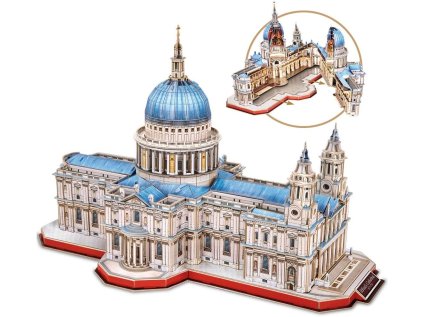 CUBICFUN 3D puzzle Katedrála svatého Pavla 643 dílků