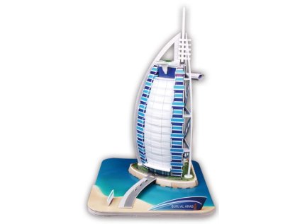 CUBICFUN 3D puzzle Burj al Arab 46 dílků