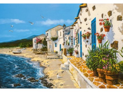 CASTORLAND Puzzle Art Collection: Prázdninová nálada 1000 dílků