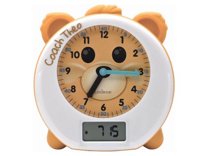 Lexibook Budík Coach Theo - rozpráva rozprávky v angličtine