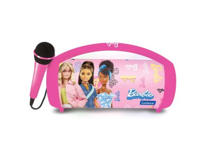 Lexibook Reproduktor s mikrofónom Boombox - Barbie