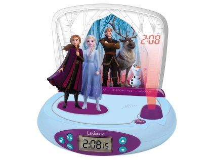 Lexibook 3D budík s projektorom - Ľadové kráľovstvo