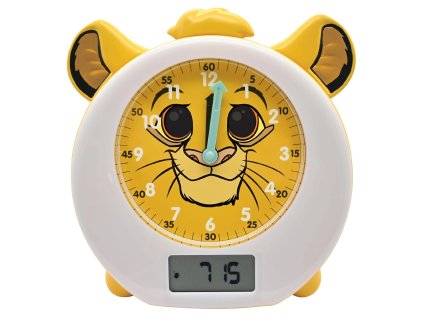 Lexibook Budík Simba - spoločník pre ľahké zaspávanie - Leví kráľ