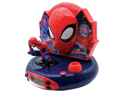 Lexibook 3D budík s projektorom - Spider-Man
