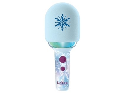 Lexibook Svietiaci bezdrôtový karaoke mikrofón - Ľadové kráľovstvo