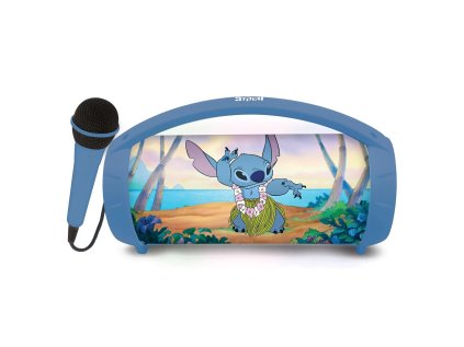 Lexibook Reproduktor s mikrofónom Boombox - Disney Stitch