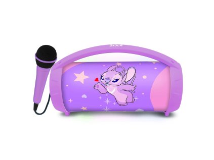 Lexibook Reproduktor s mikrofónom Boombox Angel - Disney Stitch