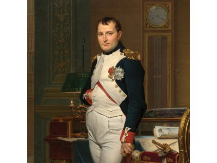 GRAFIKA Čtvercové puzzle Císař Napoleon ve své pracovně v Tuileries 1000 dílků