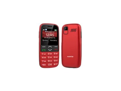 Aligator A770 Senior červený + stolná nabíjačka