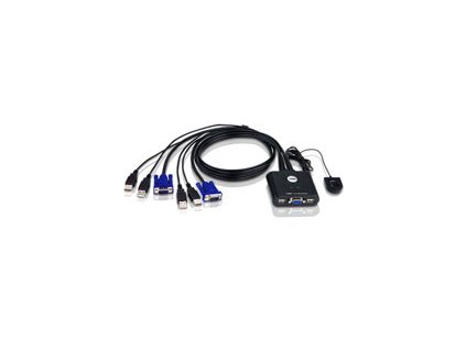 ATEN CS22U-A7 KVM prepínač pre 2PC/VGA/USB