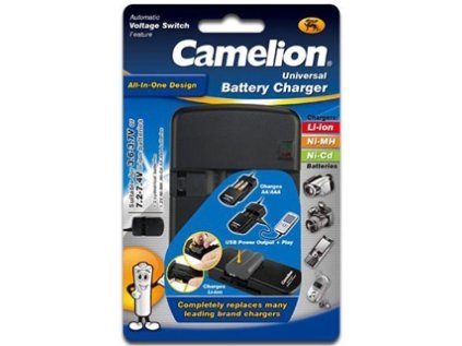 CAMELION Univerzálna nabíjačka batérií LBC-312