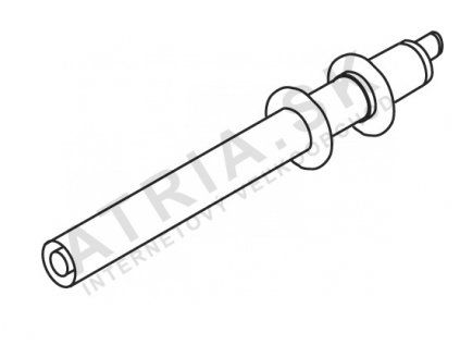 Kondenzačný kotol Protherm rúrka koncová Ø 60/100 mm – 0,75 m T1KZ