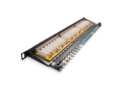 KELINE Patch panel KOMPAKT HD, Category 6, 24xRJ45