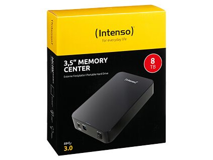 INTENSO 8TB MemoryCenter black 3,5" 6031516