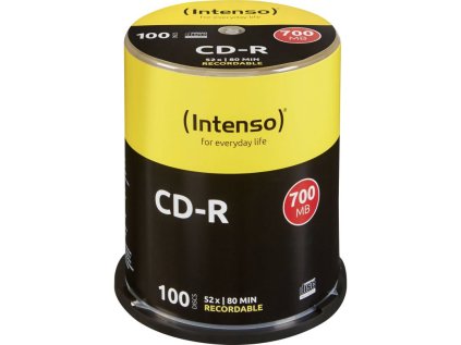 INTENSO CD-R Cake Case 700MB 100ks