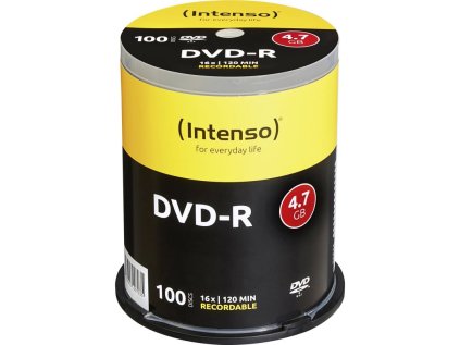 INTENSO DVD-R Cake Case 4,7GB 100ks