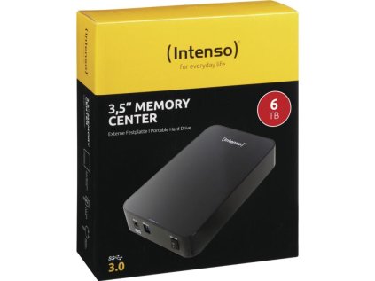 INTENSO 6TB MemoryCenter black 3,5" 6031514