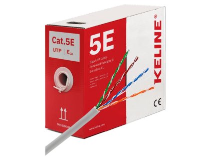 KELINE Kábel UTP (U/UTP) 4x2xAWG24 5E 305m