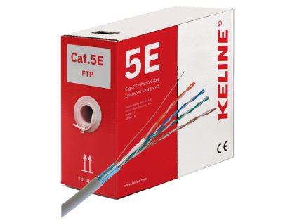 KELINE Kábel FTP(F/UTP) 5E 125 MHz 305m