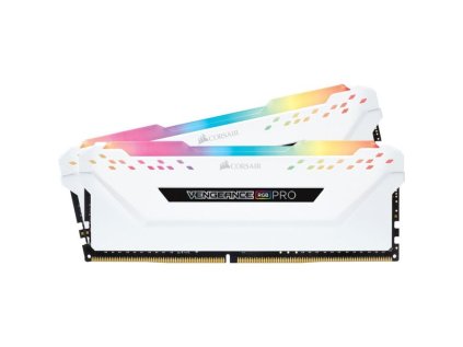 CORSAIR RGB Pro White 2x8G/DDR4/3600MHz/CL18/1.35V