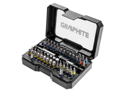GRAPHITE 56H600, Sada bitov, 25 mm, 60ks