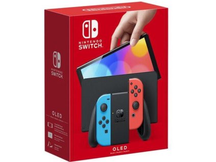 NINTENDO Switch OLED Neon Red & Blue Joy-Con