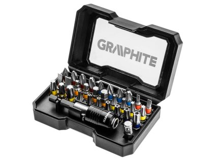 GRAPHITE 56H608, Sada bitov, 25 mm, 32 ks