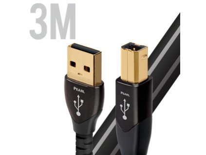 AUDIOQUEST Pearl, Kábel 3m, USB A - USB B