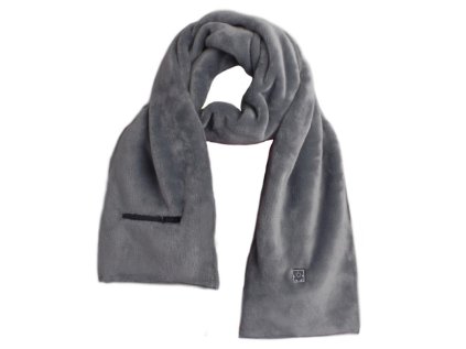 GLOVII Scarf, Vyhrievaný šál, UNI, šedý