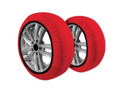 DAC Snow Socks, Snehové ponožky, XXL, červené